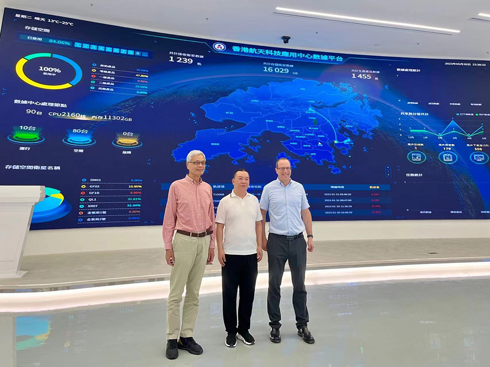Consul General of Israel in Hong Kong and Macau, Mr. Amir Lati, visited the Hong Kong Aerospace Technology Group