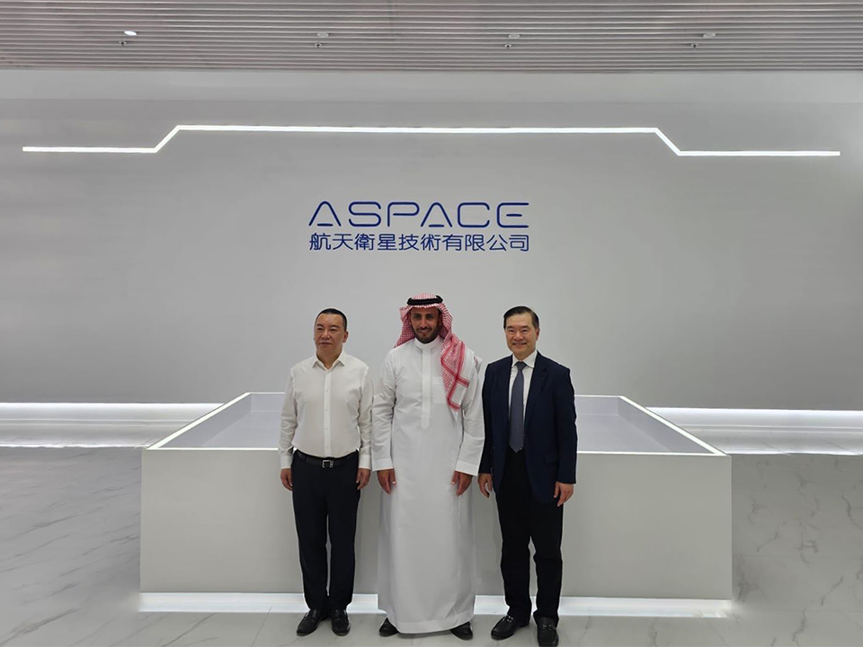 Dr. Mohammed S. Altamimi visited ASPACE Hong Kong Satellite Manufacturing Center