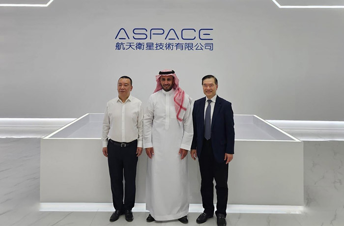 Dr. Mohammed S. Altamimi, Vice Chairman of the Board and Chief Executive Officer of the Saudi Space Agency, visited ASPACE Hong Kong Satellite Manufacturing Center with his delegation