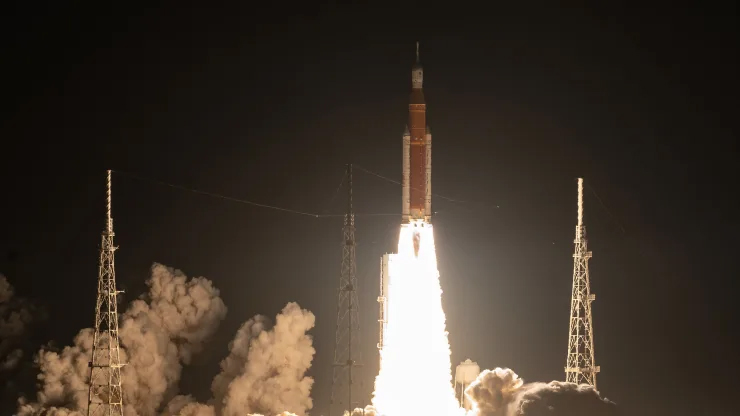 The first step back to the moon: The US moon mission Artemis I has been successfully launched
